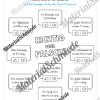 Arbeitsheft Längen: Grundwissen (2. & 3. Klasse) - Arbeitsblatt 11