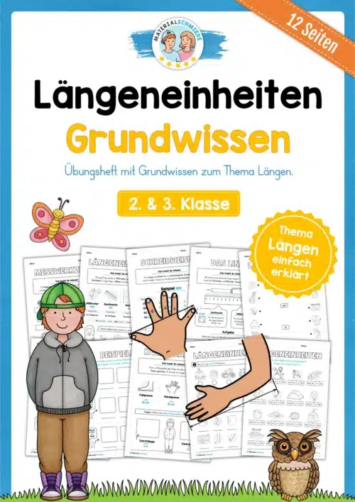 Längen Arbeitsheft: Grundwissen (2. & 3. Klasse)