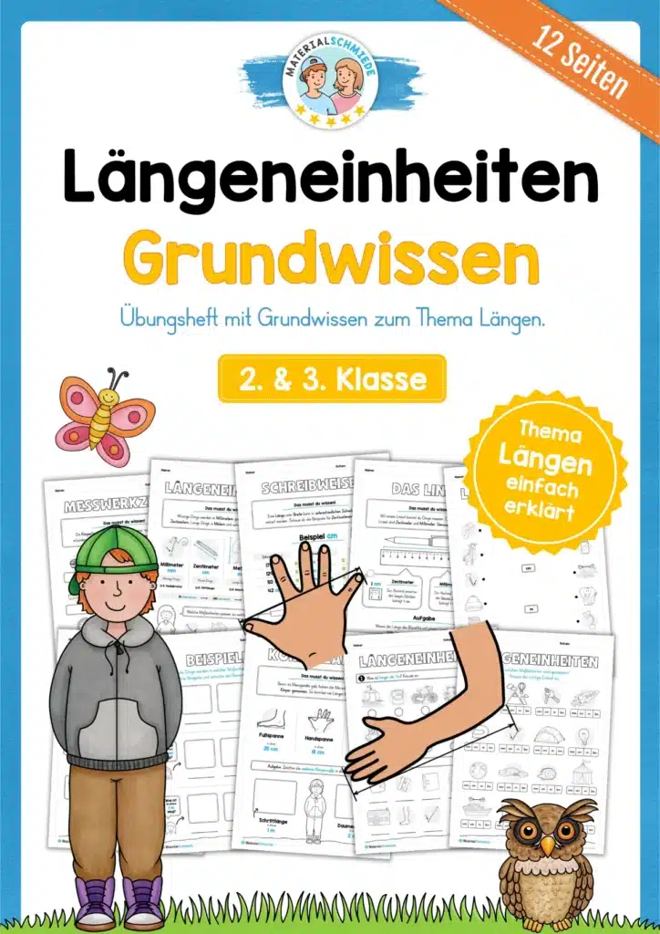 Längen Arbeitsheft: Grundwissen (2. & 3. Klasse)