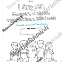 Längen Arbeitsheft: Messen (2. & 3. Klasse) - Arbeitsblatt 01