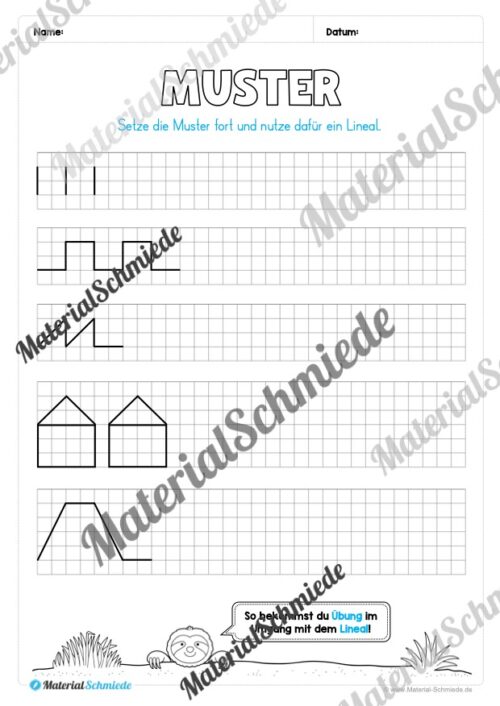 Längen Arbeitsheft: Messen (2. & 3. Klasse) - Arbeitsblatt 03