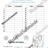 Längen Arbeitsheft: Messen (2. & 3. Klasse) - Arbeitsblatt 12