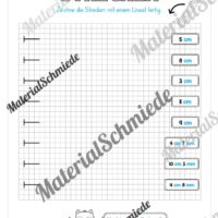 Längen Arbeitsheft: Messen (2. & 3. Klasse) - Arbeitsblatt 13