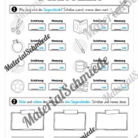 Längen Arbeitsheft: Messen (2. & 3. Klasse) - Arbeitsblatt 15