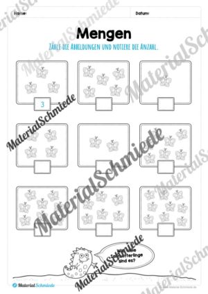 Mengen im Zahlenraum 10 (Vorschau 07)