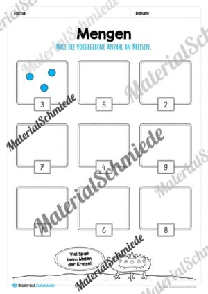 Mengen im Zahlenraum 10 (Vorschau 14)