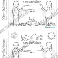 Mini-Heft: Mathe für die 1. Klasse - Zahlenraum 10 (Deckblatt)