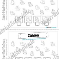 Mini-Heft: Mathe für die 1. Klasse - Zahlenraum 10 (Abbildungen zählen)