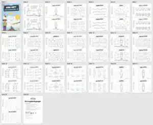 Mini-Heft: Zahlenraum 10 (Überblick)