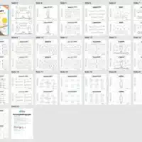 Mini-Heft: Zahlenraum 10 für die 1. Klasse (20 Arbeitsblätter) - Überblick