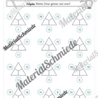 Materialpaket Rechendreiecke: Zahlenraum 10 & 20 (Vorschau 06)