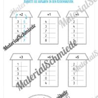 Rechenhäuser im Zahlenraum 10 (Vorschau 03)