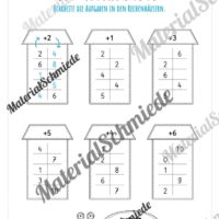 Rechenhäuser im Zahlenraum 10 (Vorschau 06)