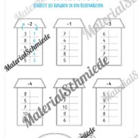 Rechenhäuser im Zahlenraum 10 (Vorschau 09)