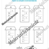 Rechenhäuser im Zahlenraum 10 (Vorschau 14)