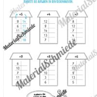 Rechenhäuser im Zahlenraum 20 (Vorschau 03)