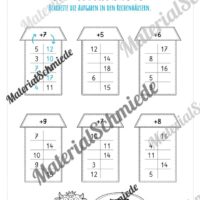 Rechenhäuser im Zahlenraum 20 (Vorschau 06)