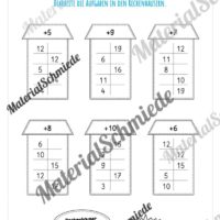 Rechenhäuser im Zahlenraum 20 (Vorschau 07)