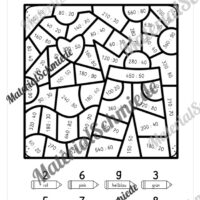 8 Rechenmalblätter im Zahlenraum bis 1.000 (Vorschau 08)