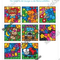 8 Rechenmalblätter Addition im Zahlenraum bis 20 (Vorschau 13)