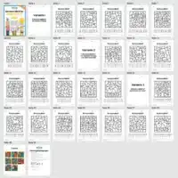 8 Rechenmalblätter im Zahlenraum 20 (Addition) - Überblick