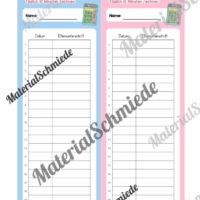 Rechenpass & Rechenurkunde (Arbeitsblatt 02)