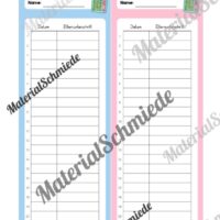 Rechenpass & Rechenurkunde (Arbeitsblatt 05)