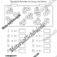 Arbeitsheft Rechenspuren zum kleinen Einmaleins (Arbeitsblatt 01)