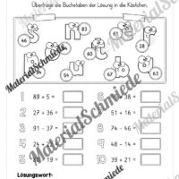 Arbeitsheft Rechenspuren im Zahlenraum 100 (Arbeitsblatt 02)