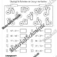 Arbeitsheft Rechenspuren im Zahlenraum 100 (Arbeitsblatt 03)