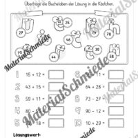 Arbeitsheft Rechenspuren im Zahlenraum 100 (Arbeitsblatt 05)