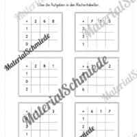 Rechentabellen im Zahlenraum 10 (12 Arbeitsblätter) - Arbeitsblatt 06