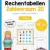 Rechentabellen im Zahlenraum 20 (12 Arbeitsblätter) [Digital]