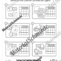 Schriftliche Addition - ZR 1.000 (ohne Übertrag) - Vorschau 14