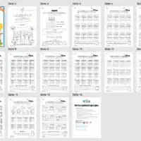 Arbeitsheft: Schriftliche Addition - ZR 1.000 (ohne Übergang) für die 3. Klasse - Überblick