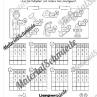Schriftliche Subtraktion - ZR 1.000 (mit Übertrag) - Vorschau 13