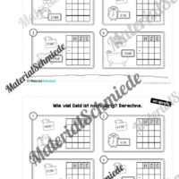 Mini-Heft: Schriftliche Addition & Subtraktion - ZR 1.000 (mit Übertrag) - Vorschau 23