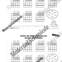 Mini-Heft: Schriftliche Addition & Subtraktion - ZR 1.000 (ohne Übertrag) - Vorschau 03