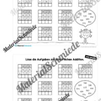 Mini-Heft: Schriftliche Addition & Subtraktion - ZR 1.000 (ohne Übertrag) - Vorschau 06