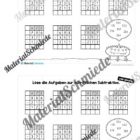 Mini-Heft: Schriftliche Addition & Subtraktion - ZR 1.000 (ohne Übertrag) - Vorschau 21