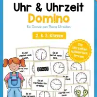 Uhrzeiten Domino (24 Karten) [Digital]