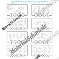 Mathe 1. Klasse: Wiederholungsaufgaben (Vorschau 06)