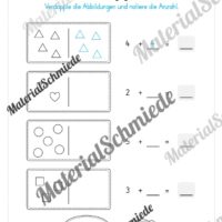 Mathe 1. Klasse: Wiederholungsaufgaben (Vorschau 07)