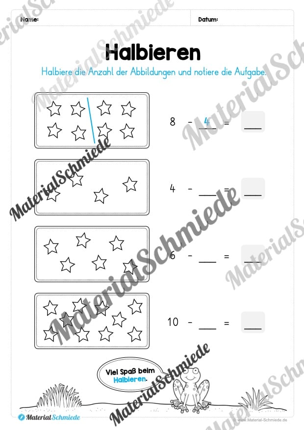 Mathe 1. Klasse: Wiederholungsaufgaben (Vorschau 11)