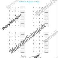 Mathe 1. Klasse: Wiederholungsaufgaben (Vorschau 13)