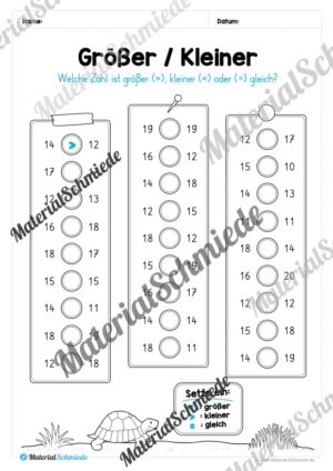 Mathe 1. Klasse: Wiederholungsaufgaben (Vorschau 24)