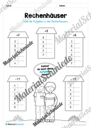 Mathe 1. Klasse: Wiederholungsaufgaben (Vorschau 27)