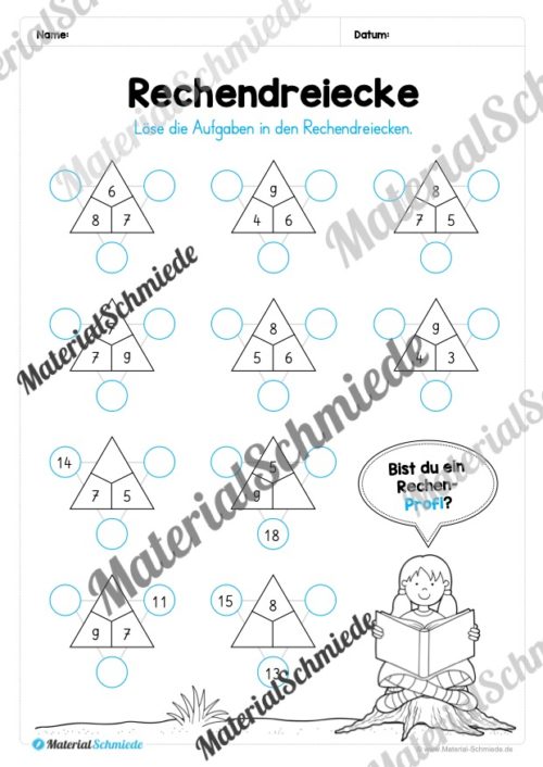 Mathe 1. Klasse: Wiederholungsaufgaben (Vorschau 28)