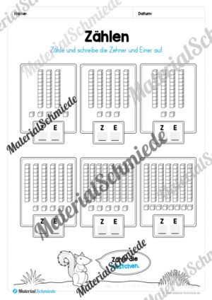 Mathe 2. Klasse: Wiederholungsaufgaben (Vorschau 05)