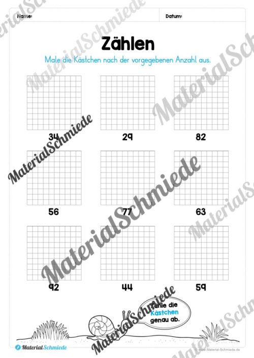 Mathe 2. Klasse: Wiederholungsaufgaben (Vorschau 06)